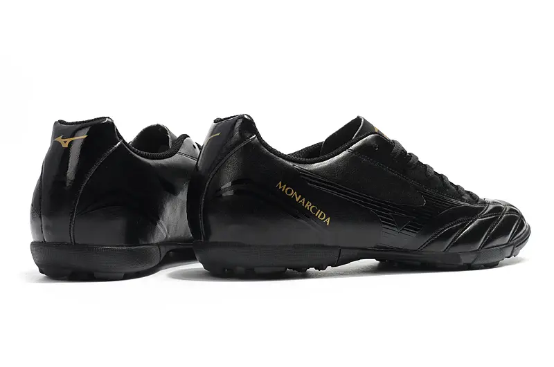 Mizuno Monarcida Classic TF - Black/Midnight Black/Gold Accents
