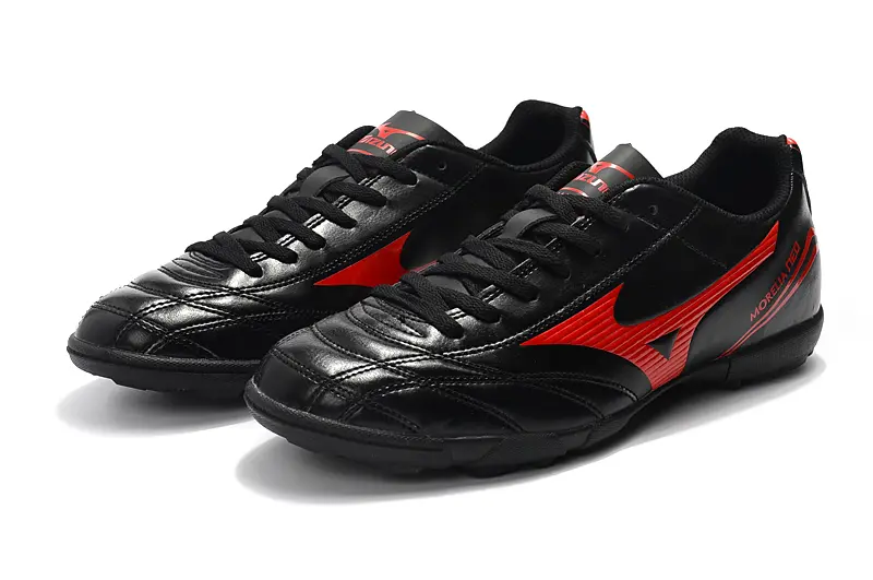 Mizuno Monarcida Classic TF - Black/Crimson Red/Charcoal Black