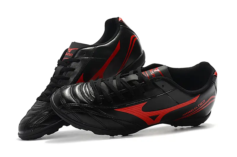 Mizuno Monarcida Classic TF - Black/Crimson Red/Charcoal Black