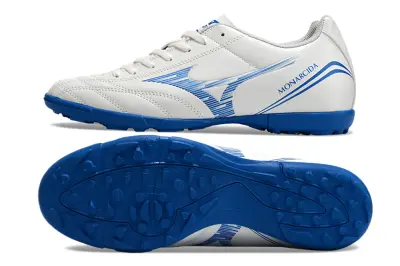 Mizuno Monarcida Classic TF - White/Bright Blue/Deep Blue