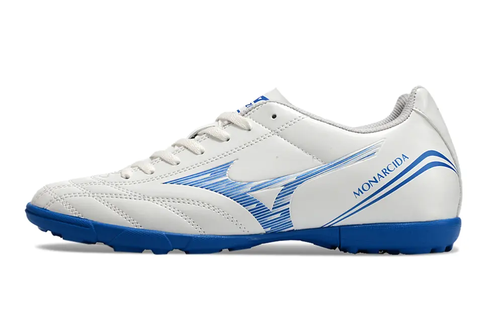Mizuno Monarcida Classic TF - White/Bright Blue/Deep Blue