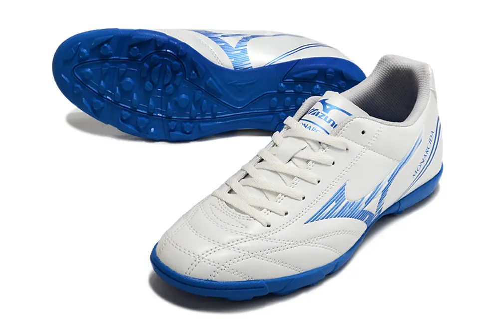 Mizuno Monarcida Classic TF - White/Bright Blue/Deep Blue