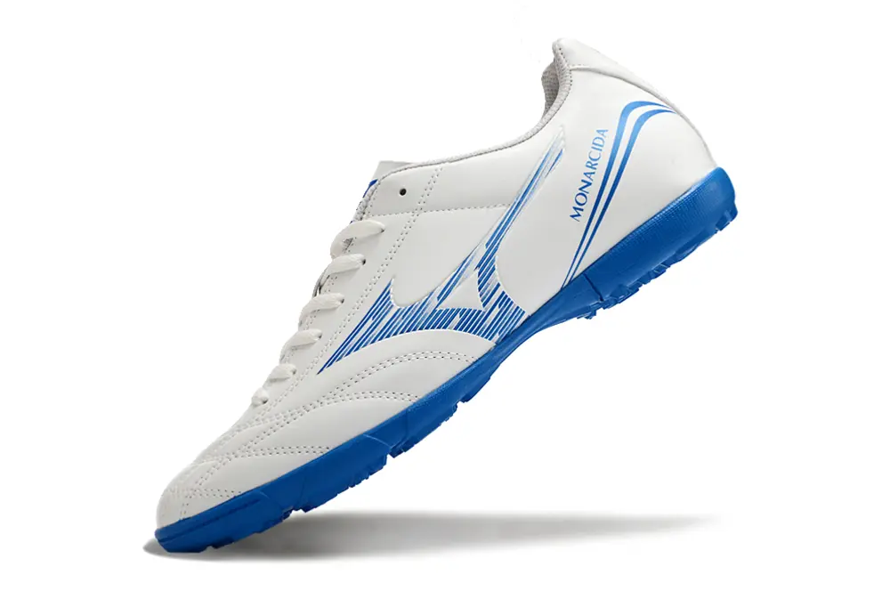 Mizuno Monarcida Classic TF - White/Bright Blue/Deep Blue