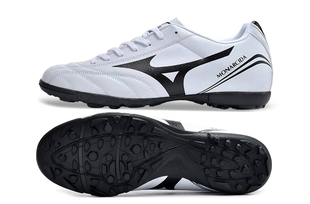 Mizuno Monarcida Classic TF - White/Classic Black/Modern Silver