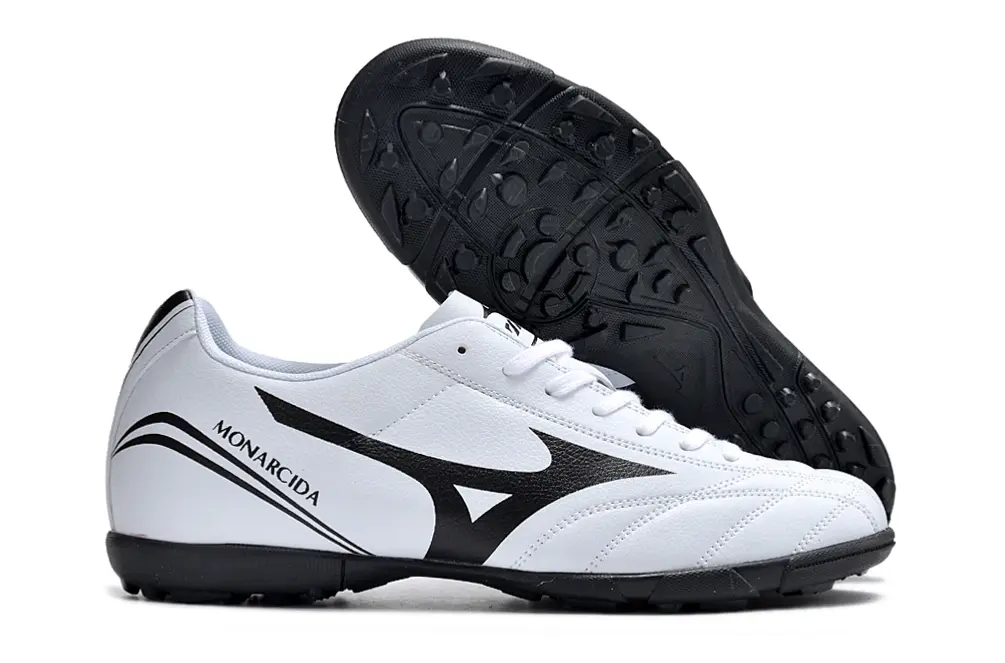 Mizuno Monarcida Classic TF - White/Classic Black/Modern Silver