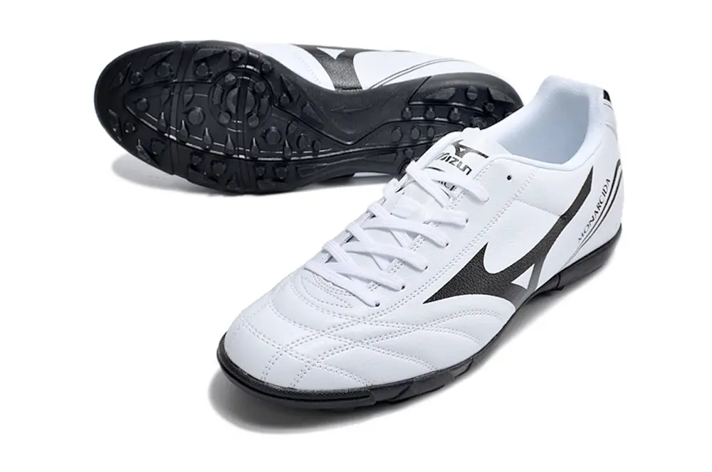Mizuno Monarcida Classic TF - White/Classic Black/Modern Silver
