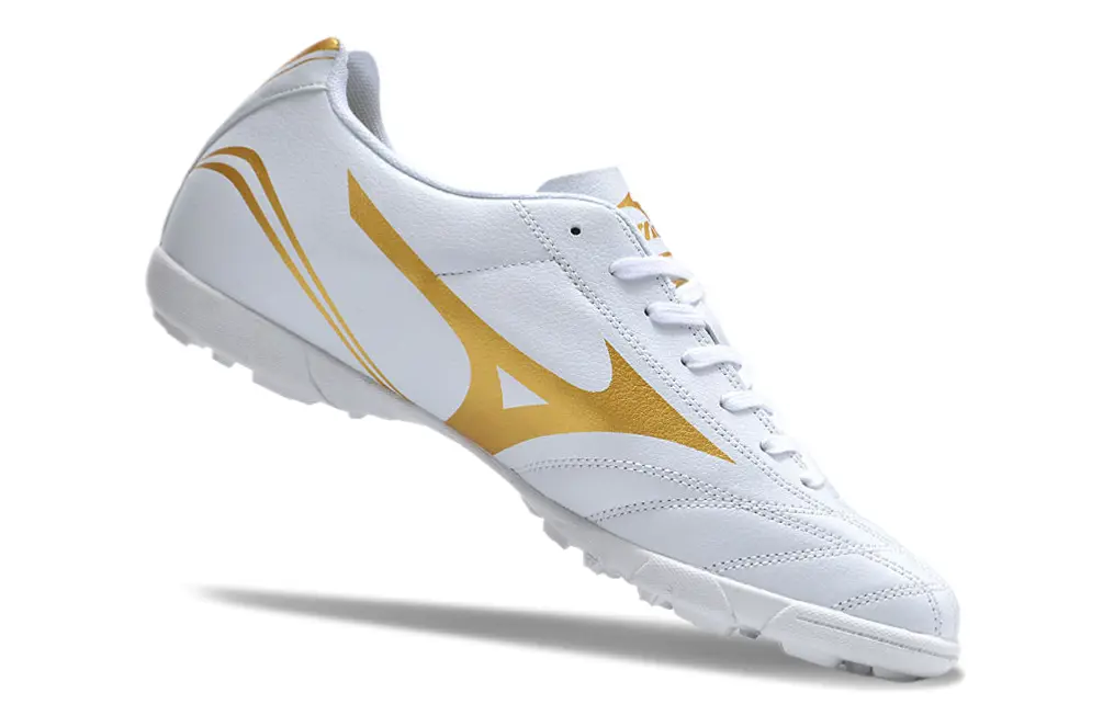 Mizuno Monarcida Classic TF - White/Metallic Gold/White