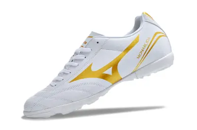 Mizuno Monarcida Classic TF - White/Metallic Gold/White