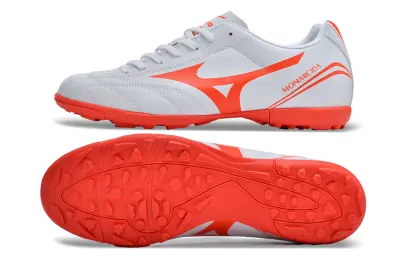 Mizuno Monarcida Classic TF - White/Bright Orange/Crimson Red