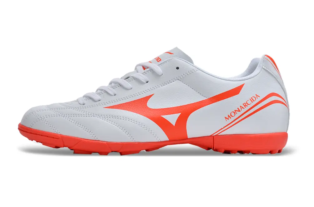 Mizuno Monarcida Classic TF - White/Bright Orange/Crimson Red