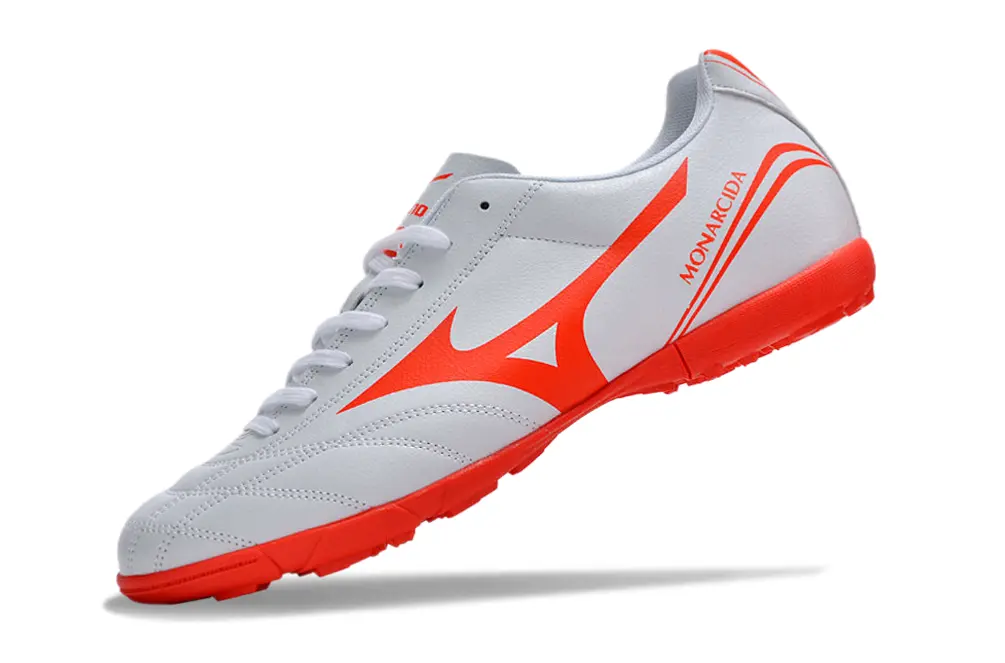 Mizuno Monarcida Classic TF - White/Bright Orange/Crimson Red