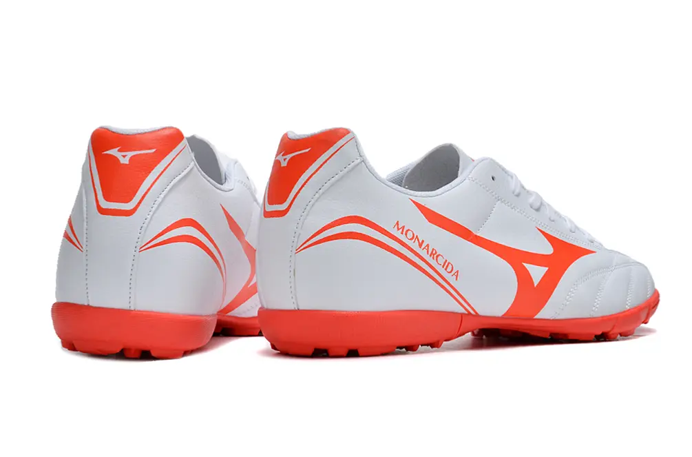 Mizuno Monarcida Classic TF - White/Bright Orange/Crimson Red