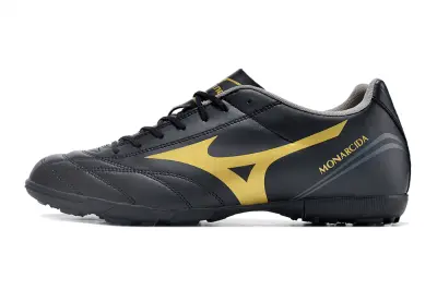 Mizuno Monarcida Classic TF - Black/Gold Accent/Charcoal Highlight