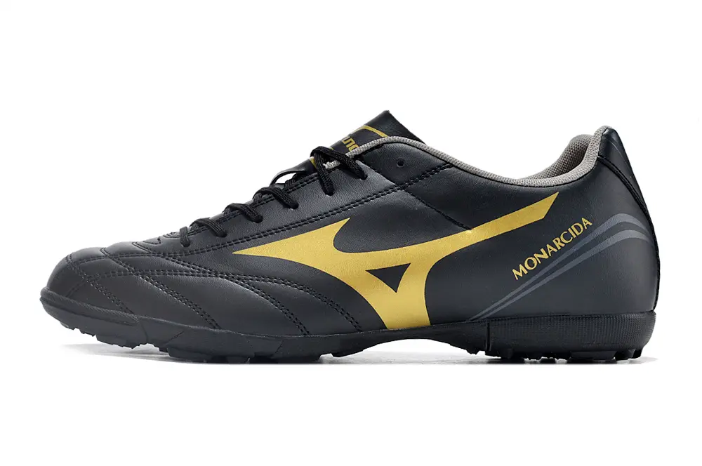 Mizuno Monarcida Classic TF - Black/Gold Accent/Charcoal Highlight
