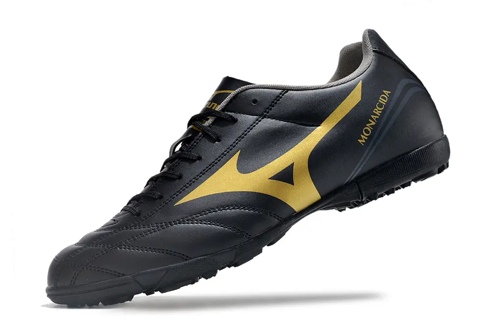 Mizuno Monarcida Classic TF - Black/Gold Accent/Charcoal Highlight