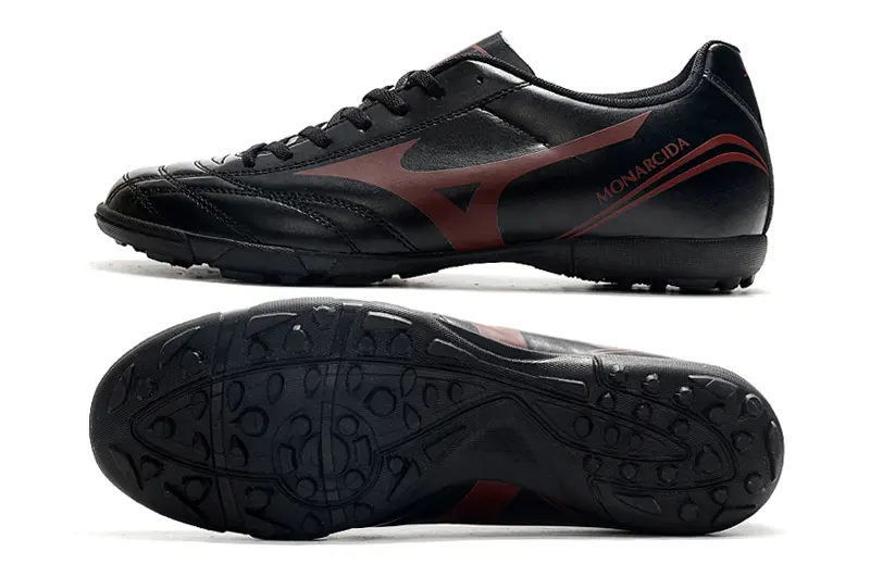 Mizuno Monarcida Classic TF - Black/Cherry Red/Black
