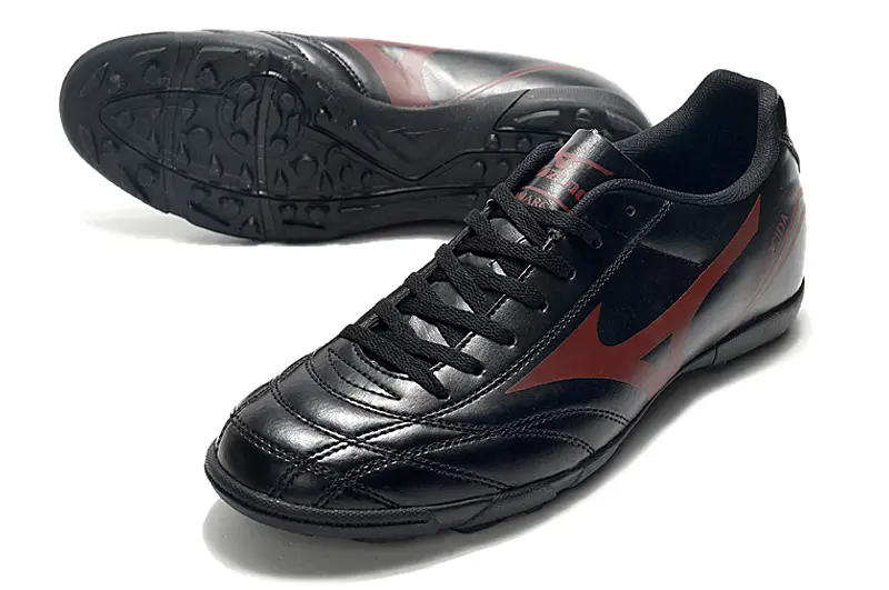 Mizuno Monarcida Classic TF - Black/Cherry Red/Black