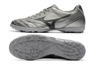 Mizuno Monarcida Classic TF - Silver/Metallic Grey/Charcoal Black