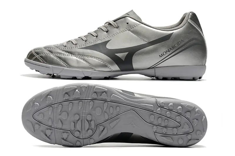 Mizuno Monarcida Classic TF - Silver/Metallic Grey/Charcoal Black