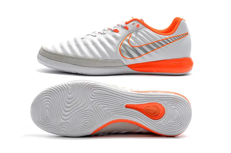 Nike TiempoX Finale IC - White/Bright Orange/Soft Grey