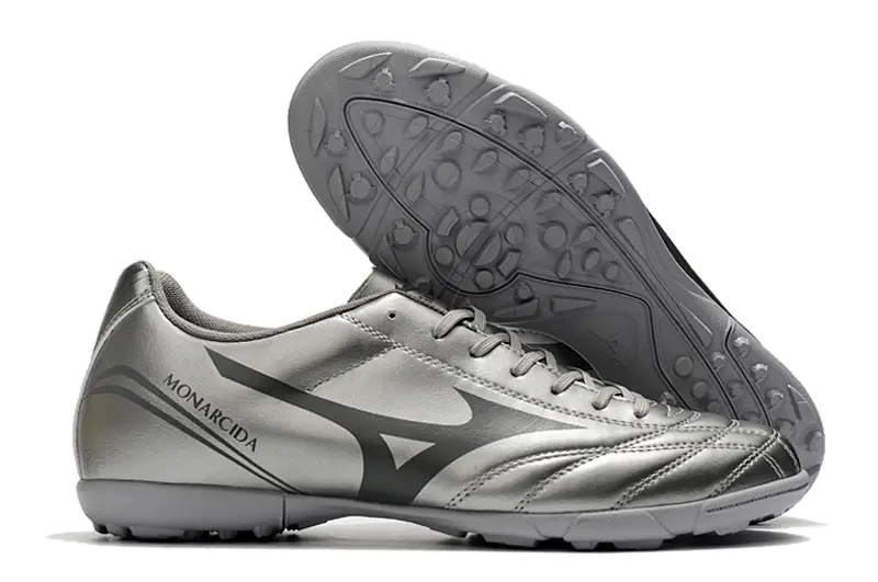 Mizuno Monarcida Classic TF - Silver/Metallic Grey/Charcoal Black