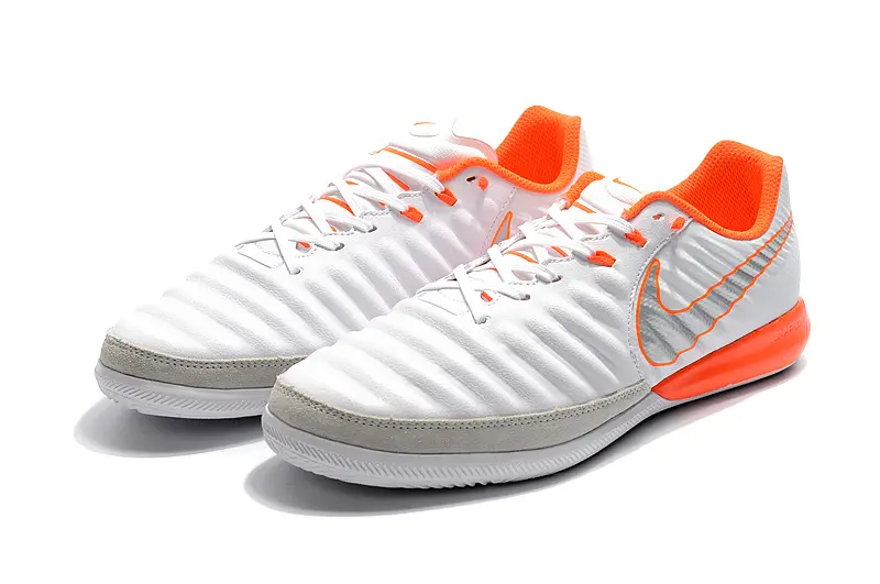 Nike TiempoX Finale IC - White/Bright Orange/Soft Grey