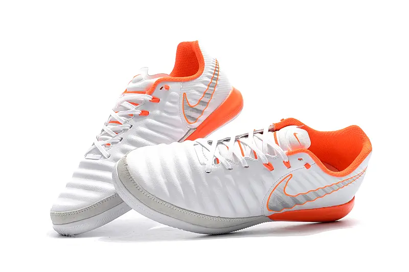 Nike TiempoX Finale IC - White/Bright Orange/Soft Grey