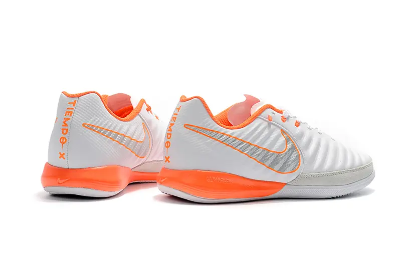 Nike TiempoX Finale IC - White/Bright Orange/Soft Grey