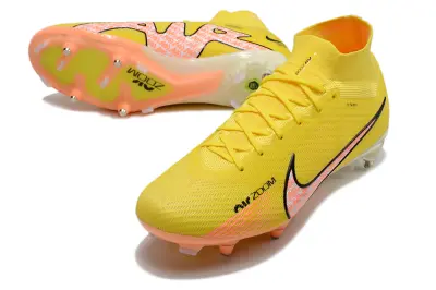 Nike Air Zoom Mercurial Superfly 9 Elite SG - Yellow/Bright Citrus/Soft Coral