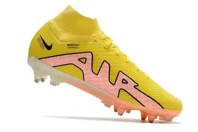 Nike Air Zoom Mercurial Superfly 9 Elite SG - Yellow/Bright Citrus/Soft Coral