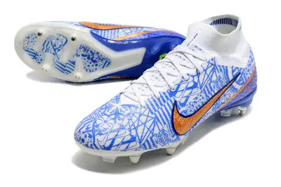 CR7 x Nike Air Zoom Mercurial Superfly 9 Elite SG - Blue/Electric Blue/Copper Orange