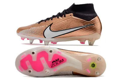Nike Air Zoom Mercurial Superfly 9 Elite SG - Copper/Rose Gold/Black