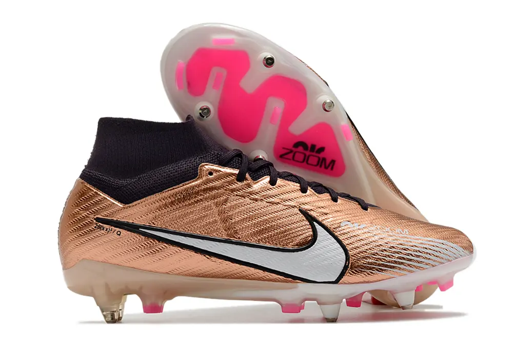 Nike Air Zoom Mercurial Superfly 9 Elite SG - Copper/Rose Gold/Black