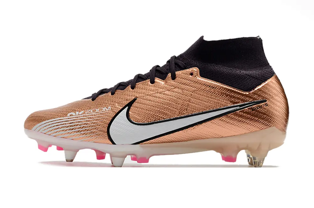 Nike Air Zoom Mercurial Superfly 9 Elite SG - Copper/Rose Gold/Black