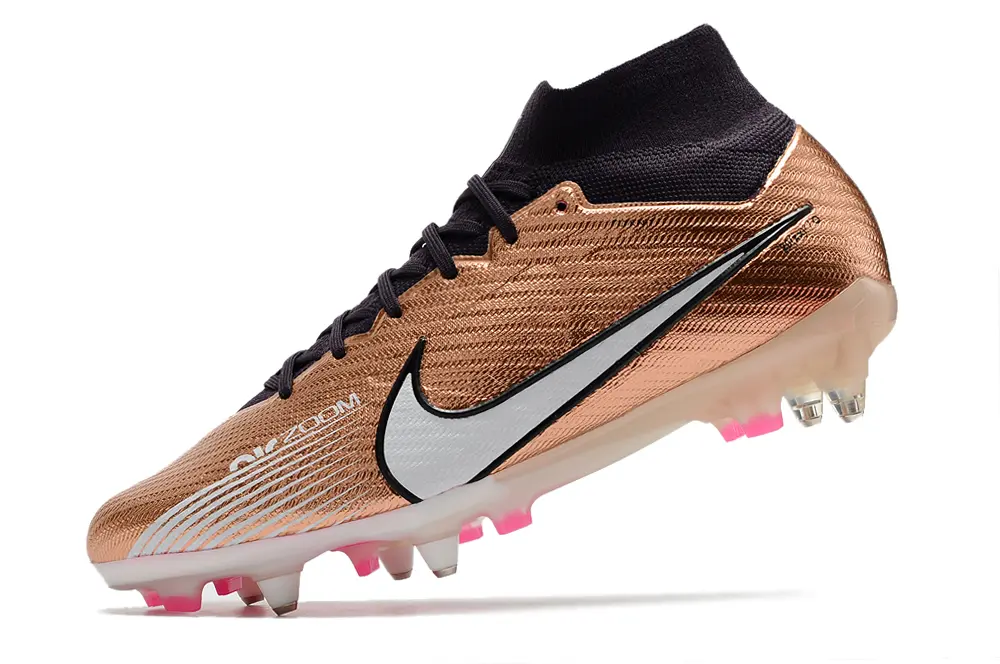 Nike Air Zoom Mercurial Superfly 9 Elite SG - Copper/Rose Gold/Black