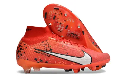 CR7 x Nike Air Zoom Mercurial Superfly 9 Elite SG - Red/Bright Sunset/Crimson Blaze