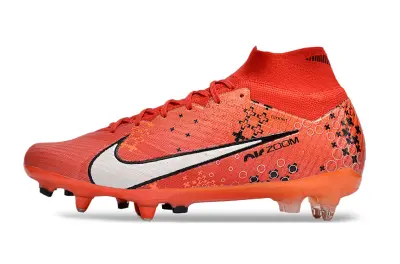 CR7 x Nike Air Zoom Mercurial Superfly 9 Elite SG - Red/Bright Sunset/Crimson Blaze