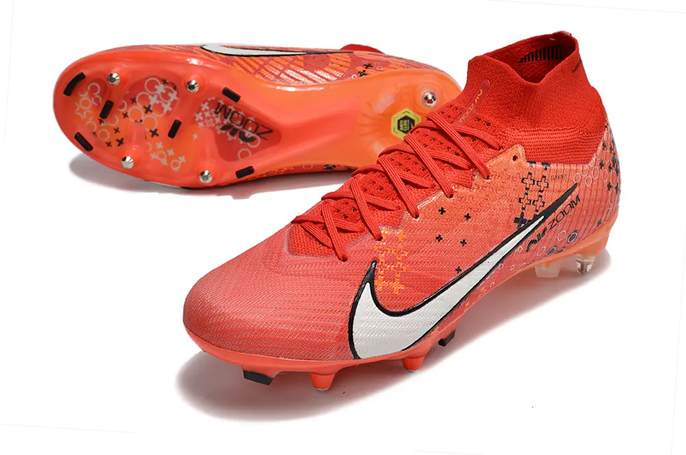 CR7 x Nike Air Zoom Mercurial Superfly 9 Elite SG - Red/Bright Sunset/Crimson Blaze