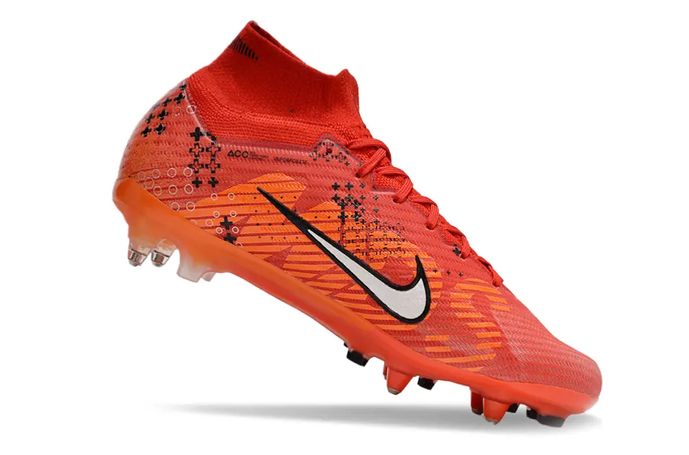 CR7 x Nike Air Zoom Mercurial Superfly 9 Elite SG - Red/Bright Sunset/Crimson Blaze