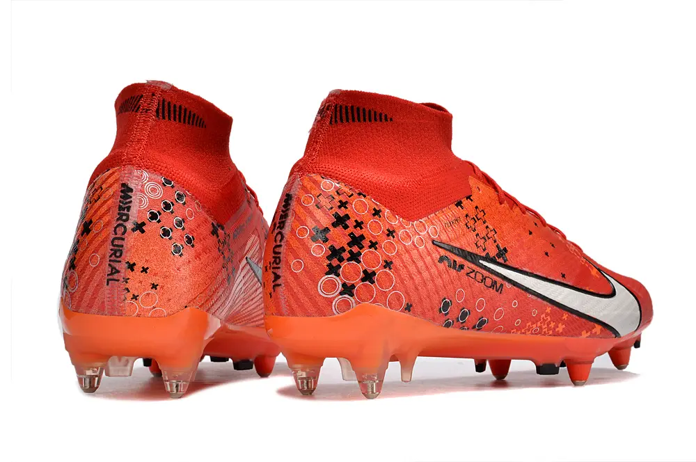 CR7 x Nike Air Zoom Mercurial Superfly 9 Elite SG - Red/Bright Sunset/Crimson Blaze