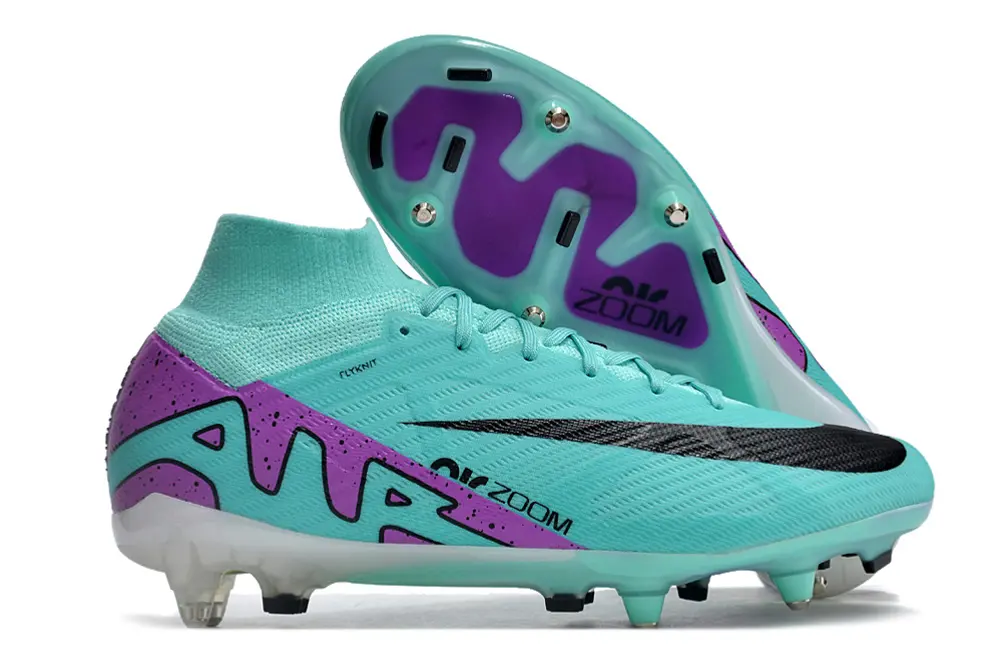 Nike Air Zoom Mercurial Superfly 9 Elite SG - Aqua/Lavender/Black