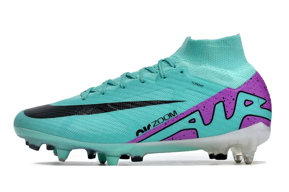 Nike Air Zoom Mercurial Superfly 9 Elite SG - Aqua/Lavender/Black