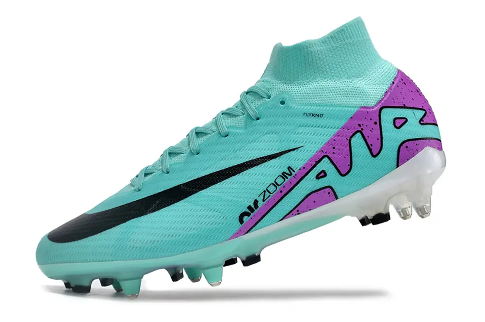 Nike Air Zoom Mercurial Superfly 9 Elite SG - Aqua/Lavender/Black