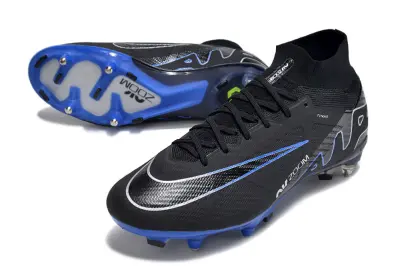 Nike Air Zoom Mercurial Superfly 9 Elite SG - Black/Electric Blue/White