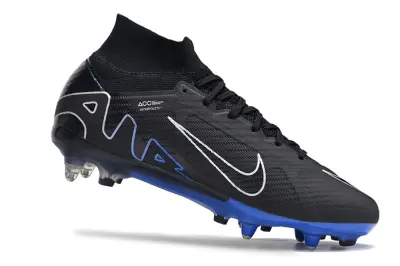 Nike Air Zoom Mercurial Superfly 9 Elite SG - Black/Electric Blue/White
