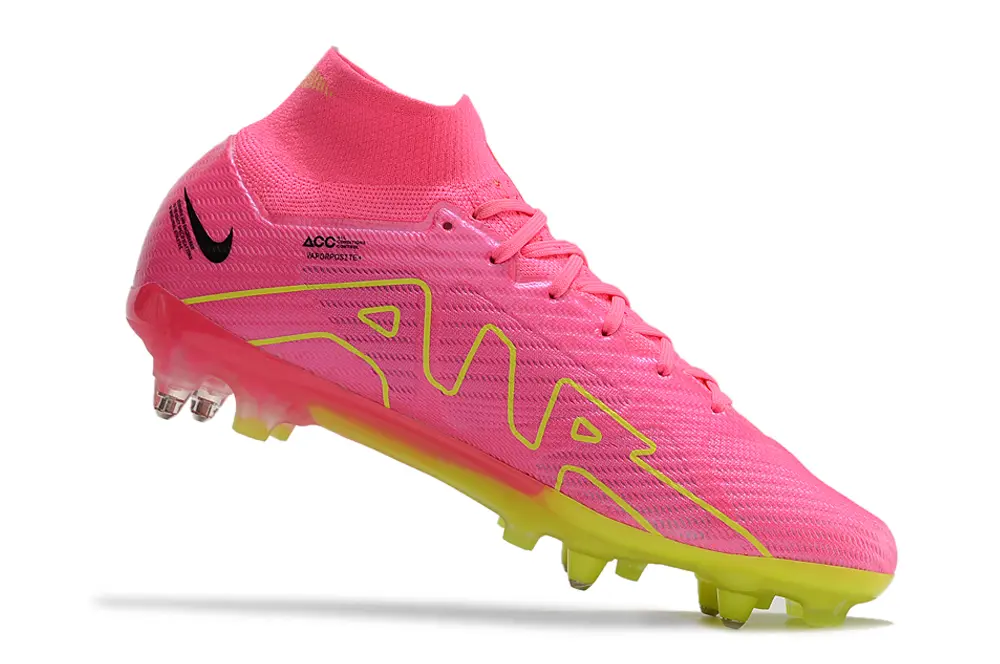 Nike Air Zoom Mercurial Superfly 9 Elite SG - Pink/Neon Green/Blazing Pink