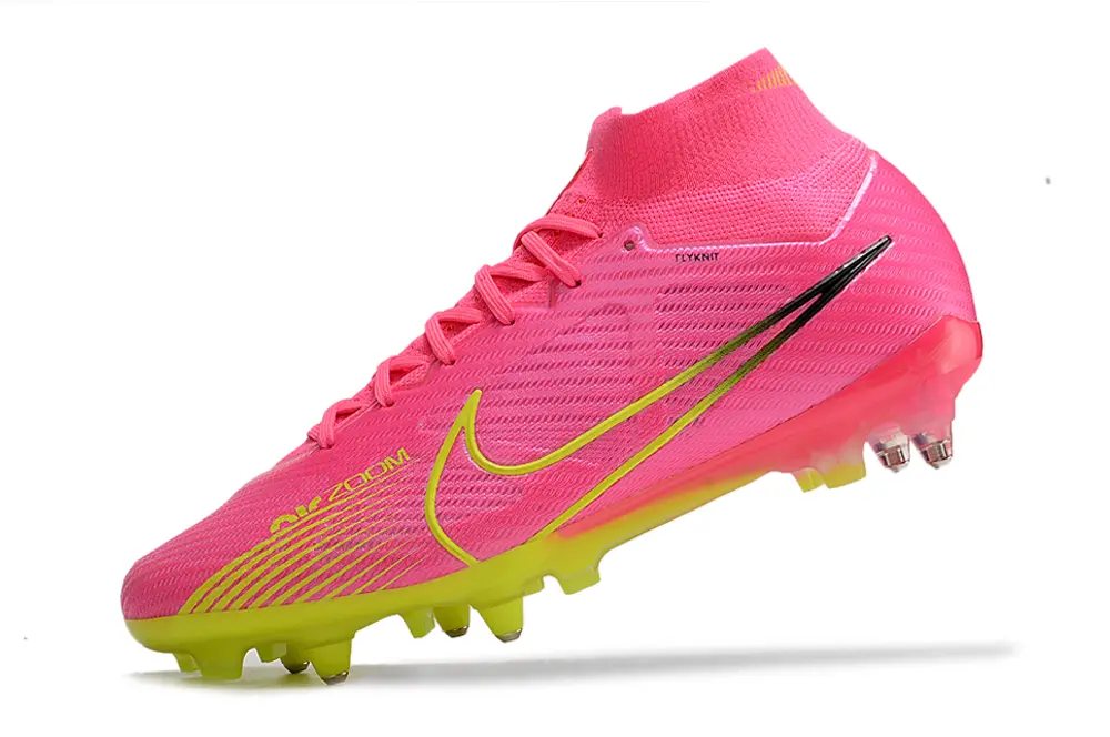Nike Air Zoom Mercurial Superfly 9 Elite SG - Pink/Neon Green/Blazing Pink
