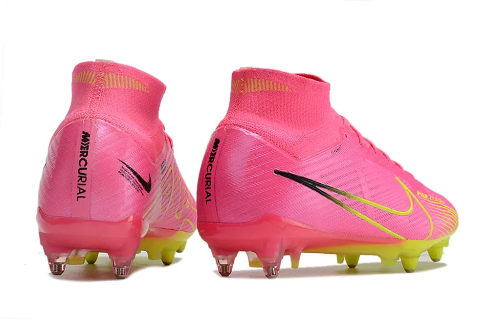 Nike Air Zoom Mercurial Superfly 9 Elite SG - Pink/Neon Green/Blazing Pink