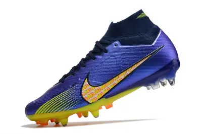 Nike Air Zoom Mercurial Superfly 9 Elite SG - Purple/Neon Yellow/Fresh Orange