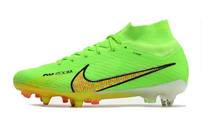 Nike Air Zoom Mercurial Superfly 9 Elite SG - Green/Electric Yellow/Neon Pink